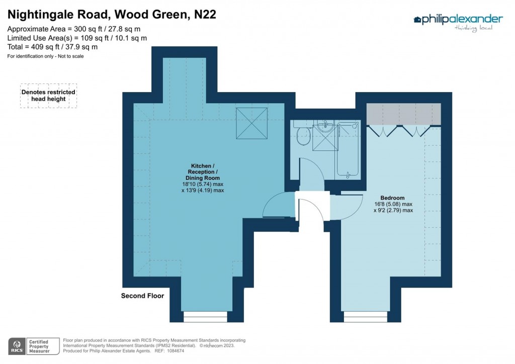 Floorplan for Nightingale Road, Wood Green, N22