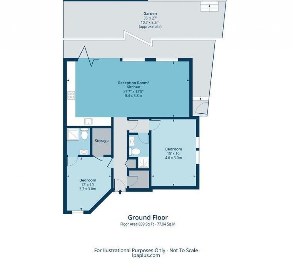 Floorplan for Muswell Road, Muswell Hill, N10