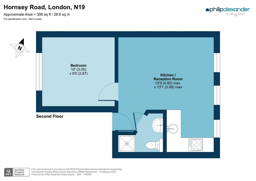 Floorplan for Hornsey Road, N19