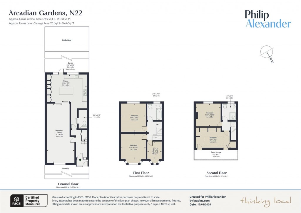 Floorplan for Arcadian Gardens, Wood Green, N22
