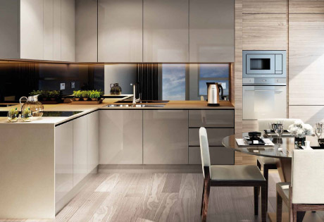 Smithfield Square kitchens